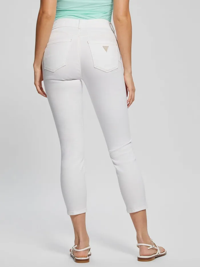 GUESS Jeans and Denim Eco Shape Up Capris White 8211 Women