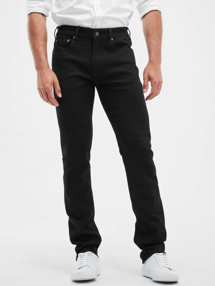 GUESS Jeans and Denim Eco Straight Jeans Black 8211 Men