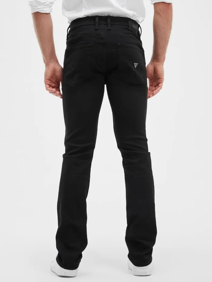 GUESS Jeans and Denim Eco Straight Jeans Black 8211 Men