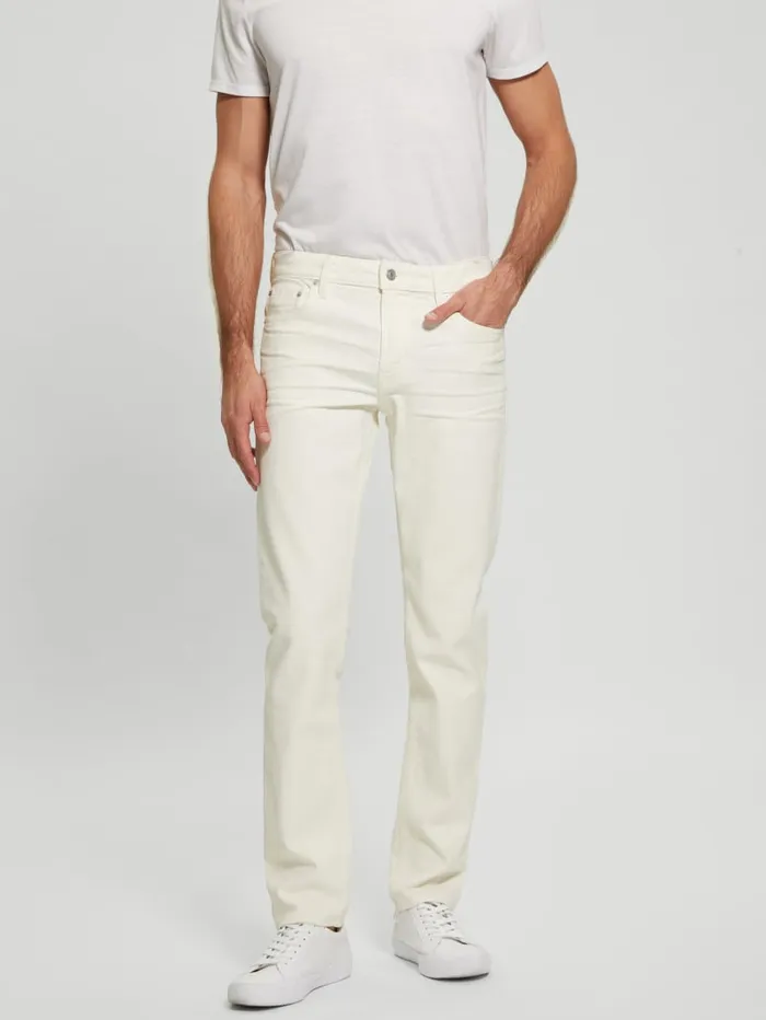 GUESS Jeans and Denim Finnley Denim Jeans White 8211 Men