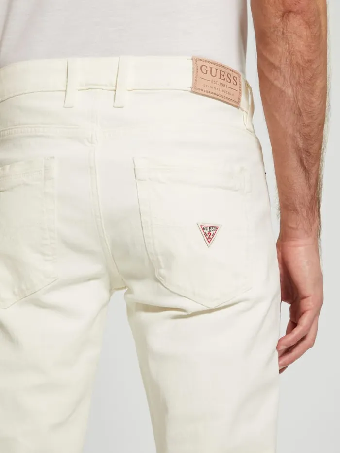 GUESS Jeans and Denim Finnley Denim Jeans White 8211 Men