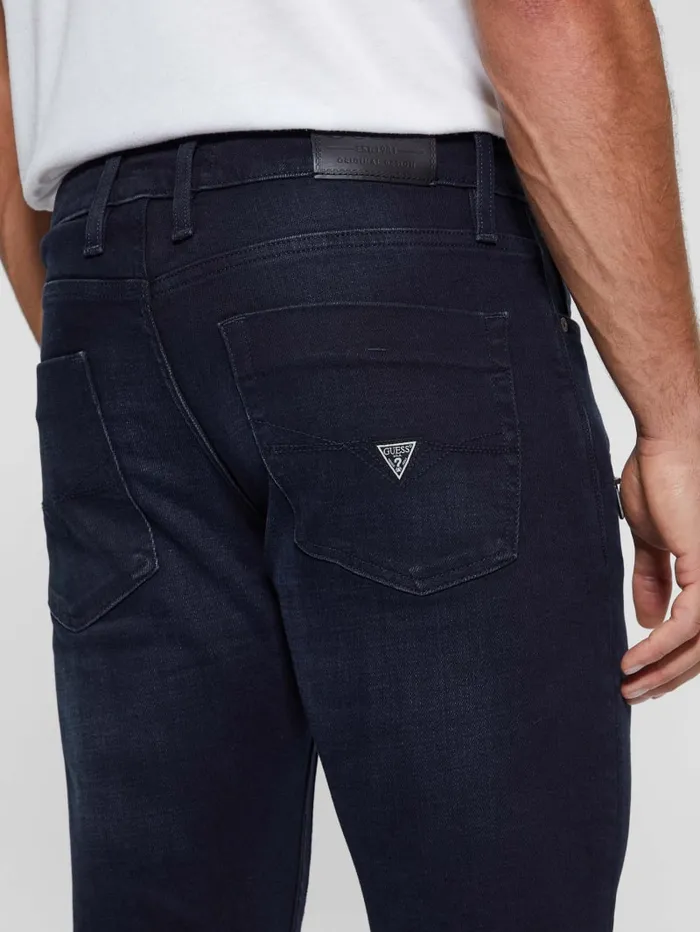 GUESS Jeans and Denim Finnley Straight Denim Jeans Blue 8211 Men