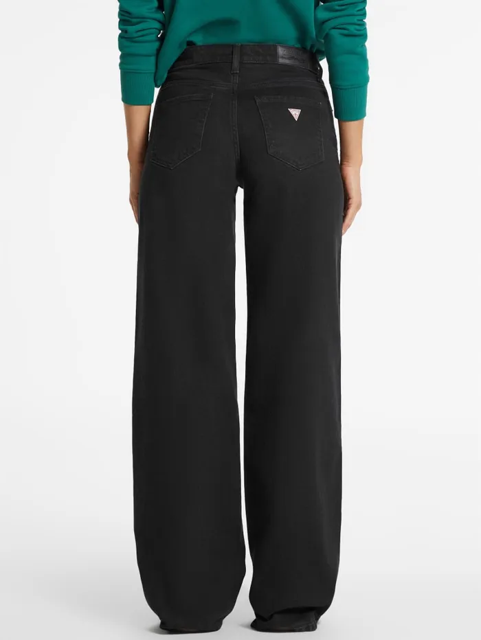 GUESS Jeans and Denim G11 WideLeg Jeans Black 8211 Women