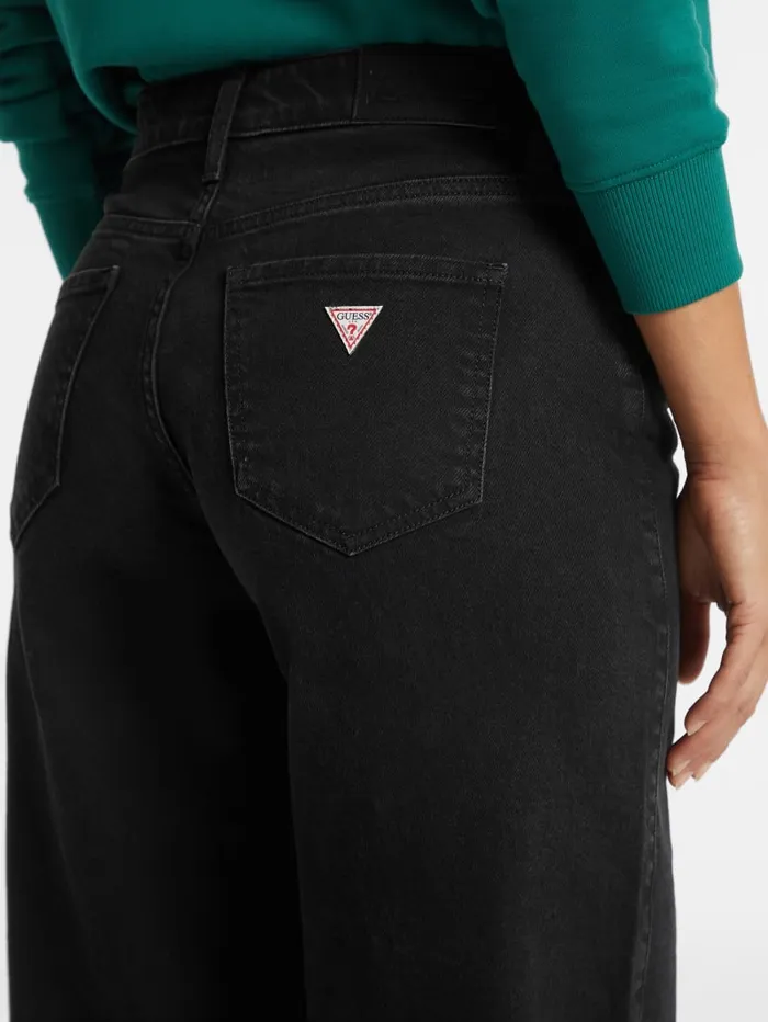 GUESS Jeans and Denim G11 WideLeg Jeans Black 8211 Women