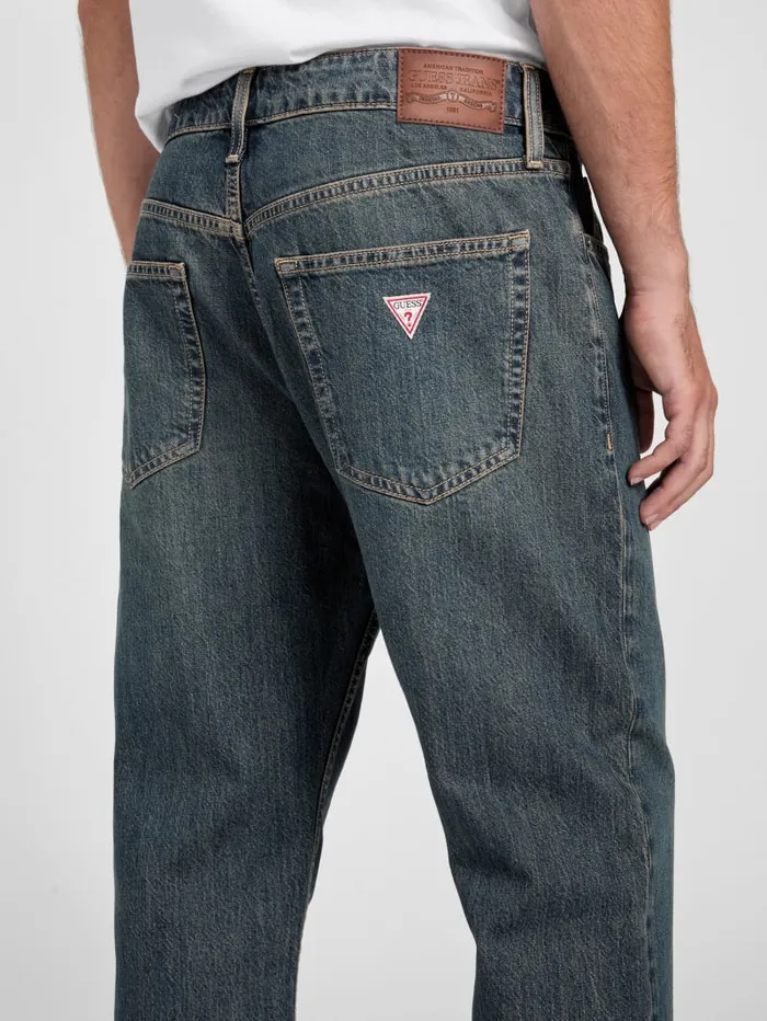 GUESS Jeans and Denim G16 Straight Jeans Blue 8211 Men