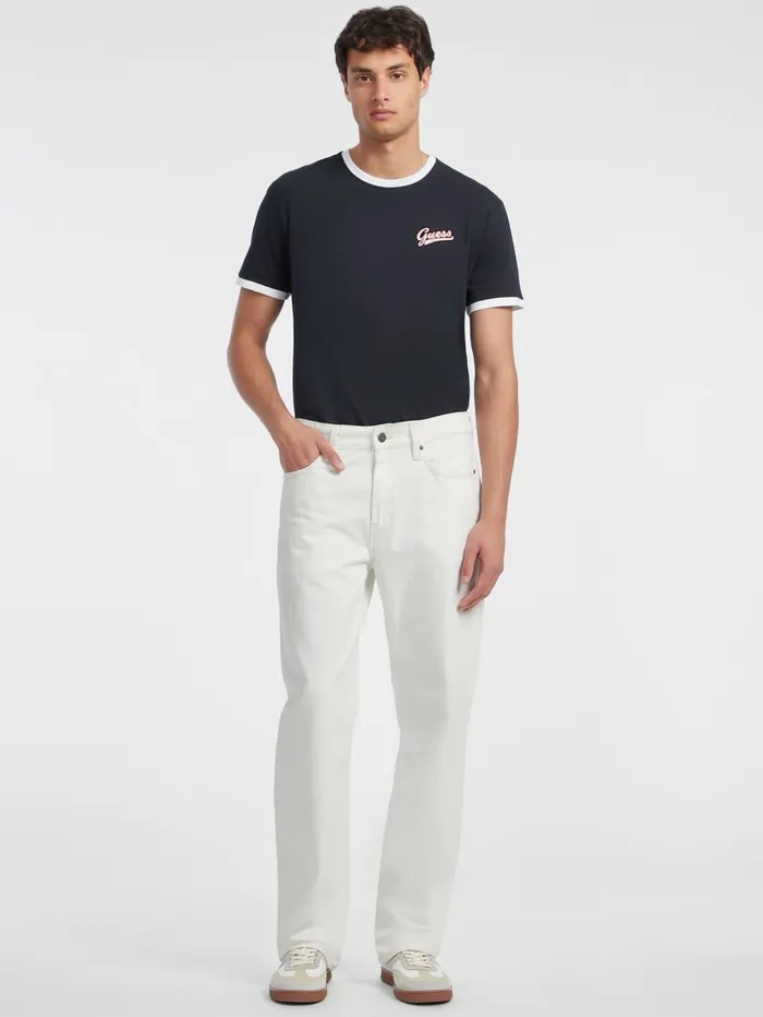 GUESS Jeans and Denim G18 Relaxed Jeans White 8211 Men