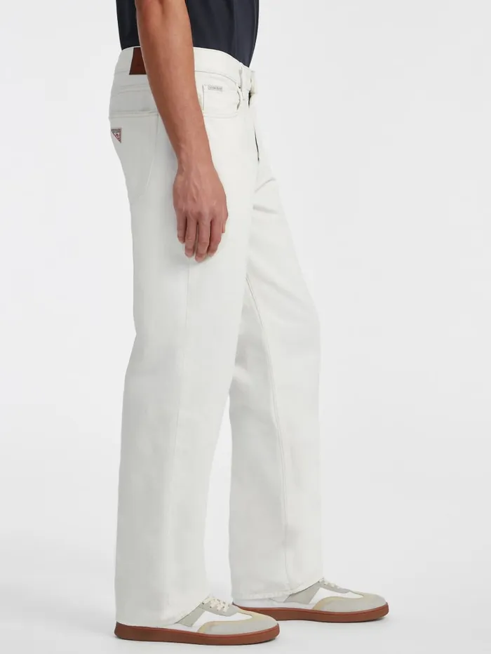 GUESS Jeans and Denim G18 Relaxed Jeans White 8211 Men
