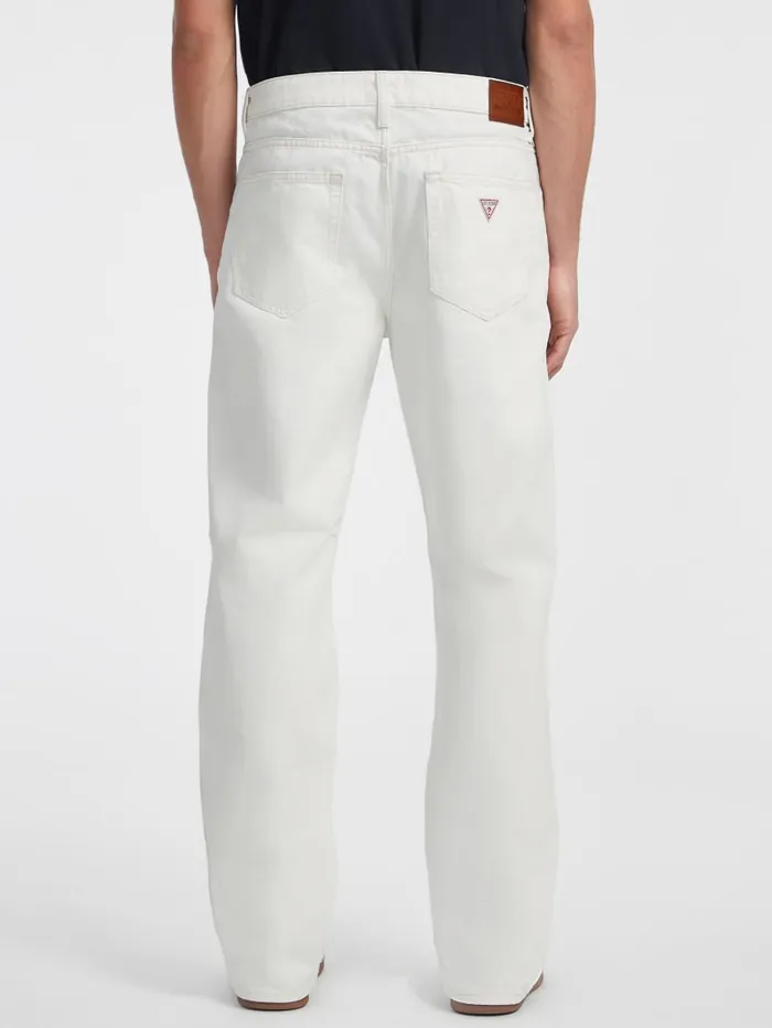 GUESS Jeans and Denim G18 Relaxed Jeans White 8211 Men