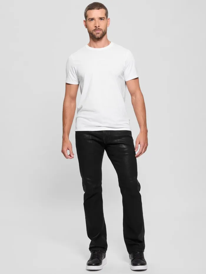 GUESS Jeans and Denim Mateo Straight Jeans Brown 8211 Men