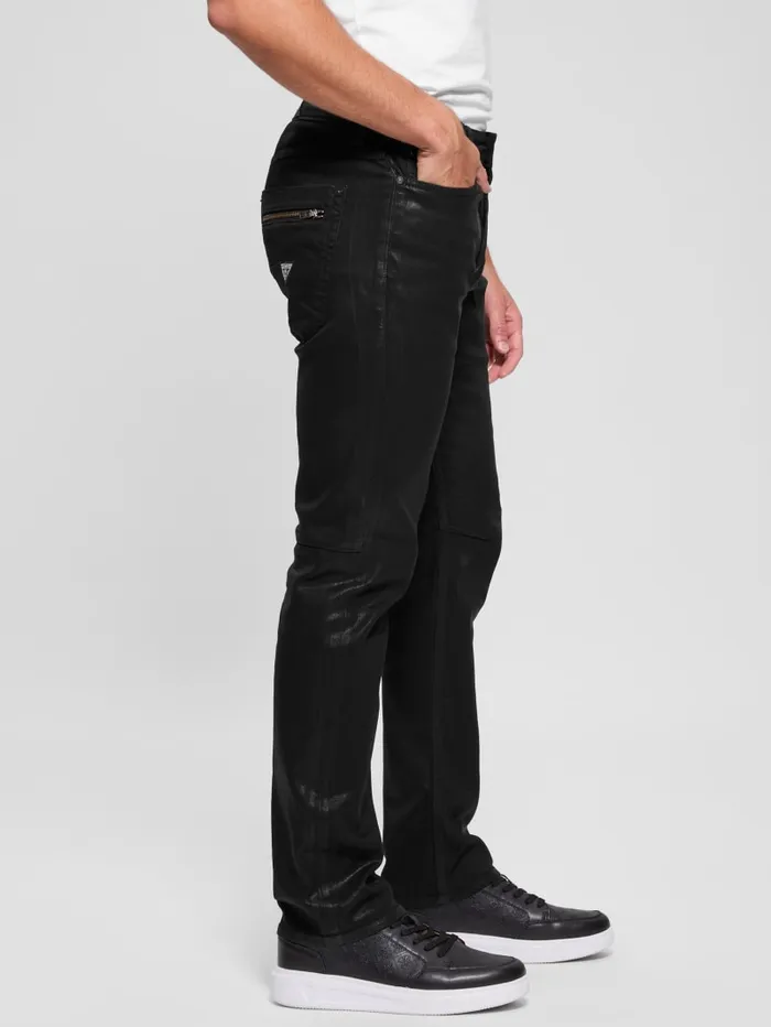 GUESS Jeans and Denim Mateo Straight Jeans Brown 8211 Men