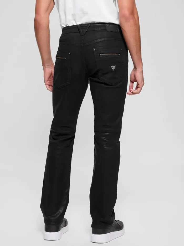 GUESS Jeans and Denim Mateo Straight Jeans Brown 8211 Men