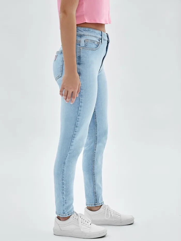 GUESS Jeans and Denim Originals Kit Super HighRise Skinny Jeans Blue 8211 Women