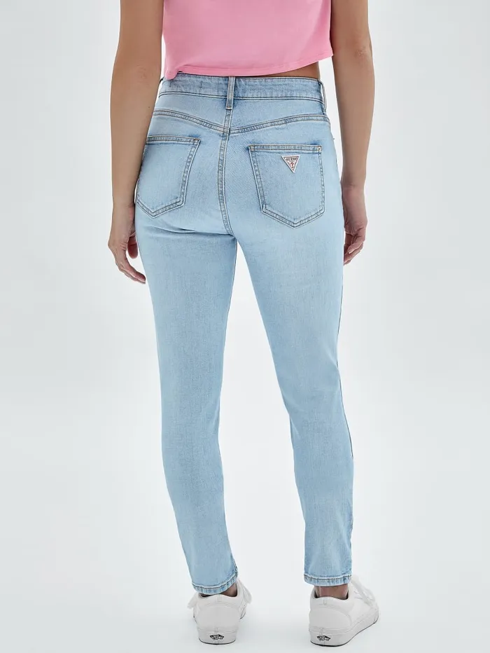 GUESS Jeans and Denim Originals Kit Super HighRise Skinny Jeans Blue 8211 Women