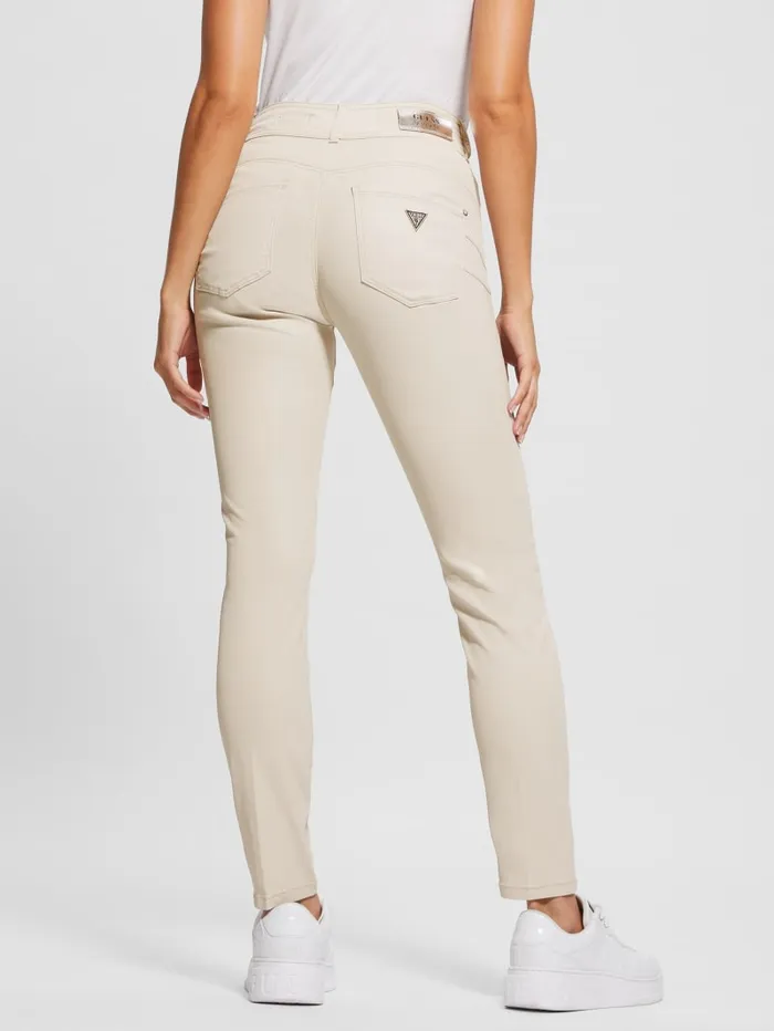 GUESS Jeans and Denim Pearl Shape Up HighRise Skinny Jeans Beige 8211 Women