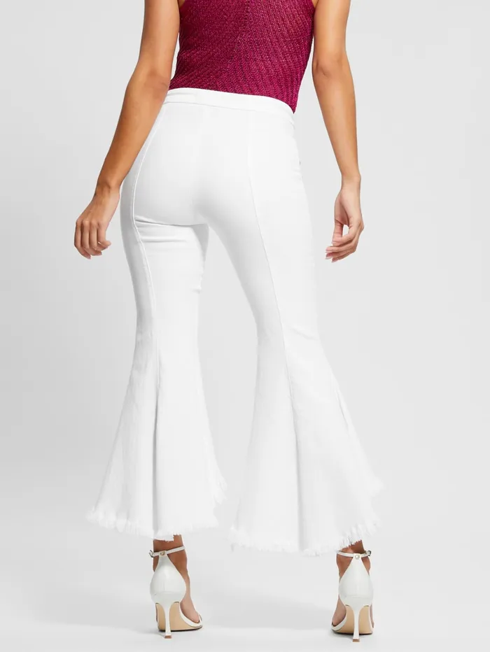 GUESS Jeans and Denim Sofia 1981 HighRise Flared Jeans Pink 8211 Women