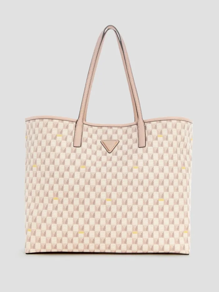 GUESS Logo Bags G Wave Large Tote Set Pink 8211 Unisex