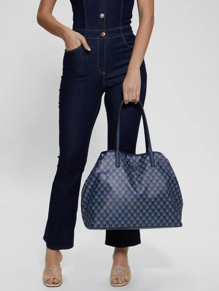 GUESS Logo Bags G Wave Large Tote Set Pink 8211 Unisex