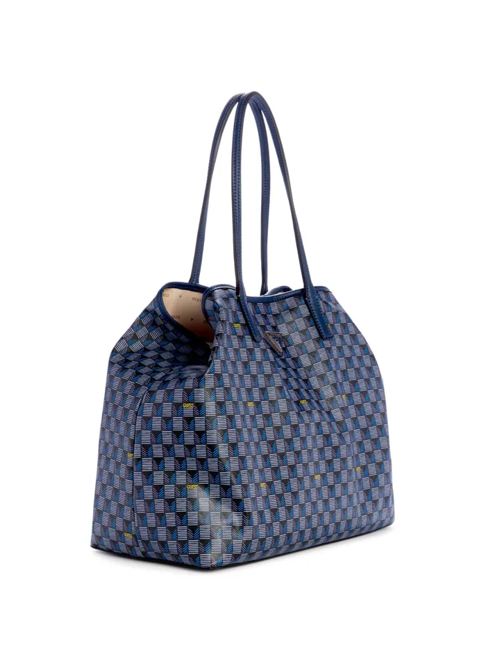 GUESS Logo Bags G Wave Large Tote Set Pink 8211 Unisex