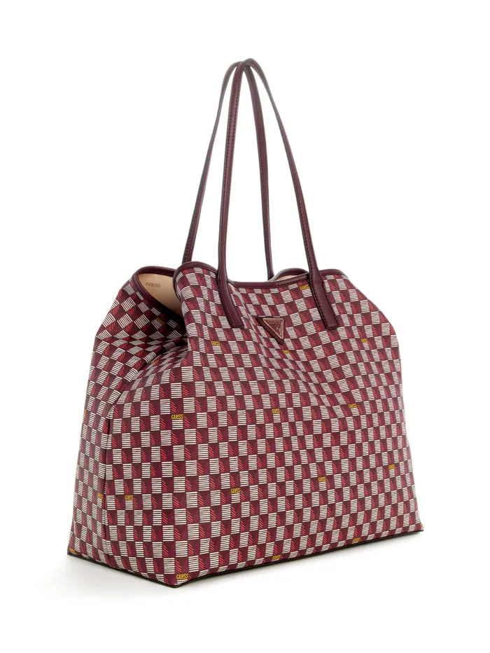 GUESS Logo Bags G Wave Large Tote Set Pink 8211 Unisex