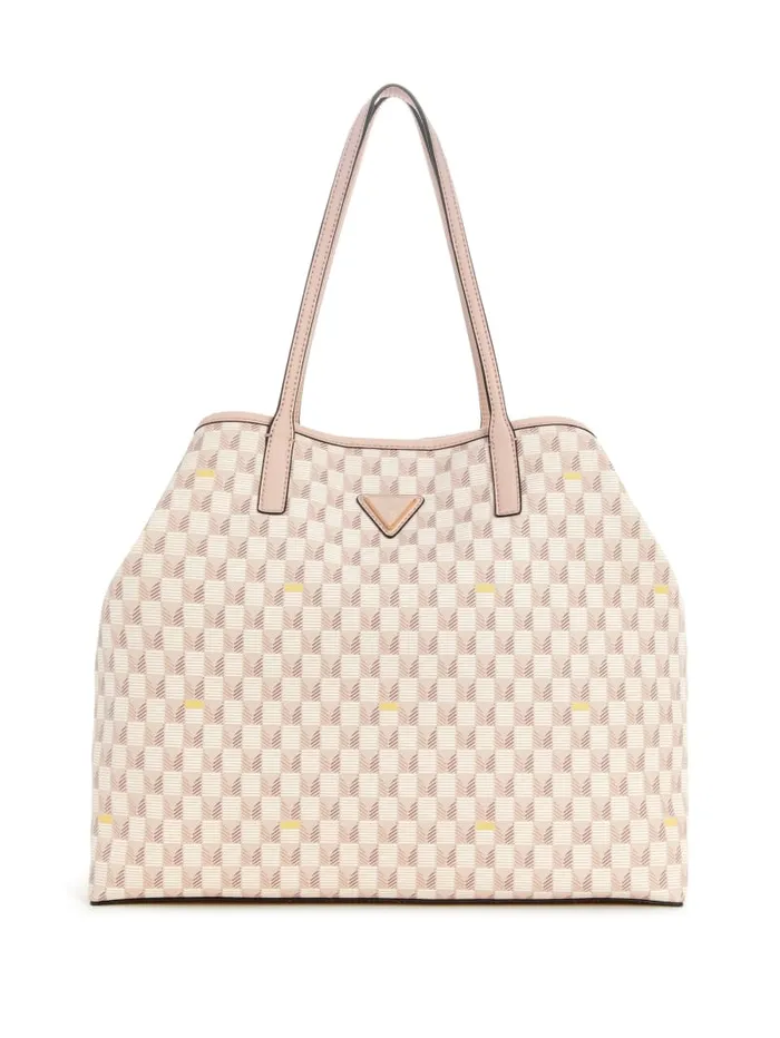 GUESS Logo Bags G Wave Large Tote Set Pink 8211 Unisex