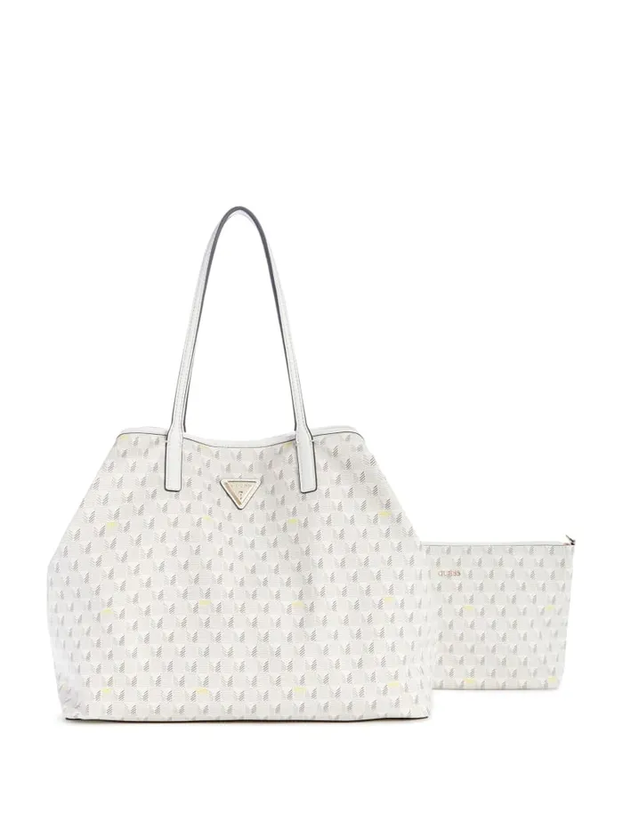 GUESS Logo Bags G Wave Large Tote Set Pink 8211 Unisex