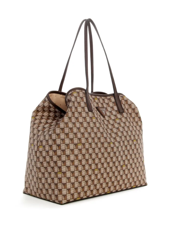 GUESS Logo Bags G Wave Large Tote Set Pink 8211 Unisex