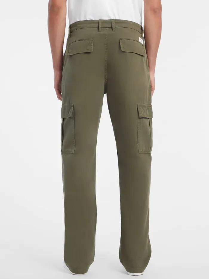 GUESS Pants and Shorts Cargo Chinos Black 8211 Men