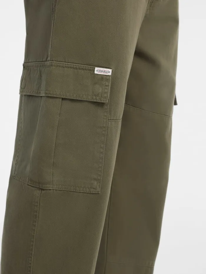 GUESS Pants and Shorts Cargo Chinos Black 8211 Men