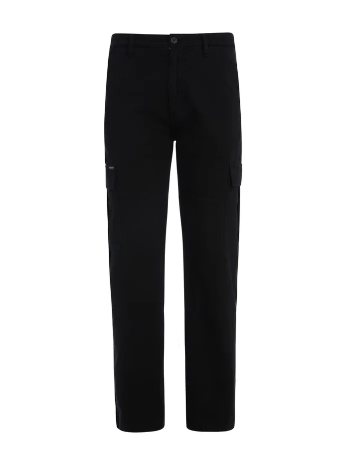 GUESS Pants and Shorts Cargo Chinos Black 8211 Men
