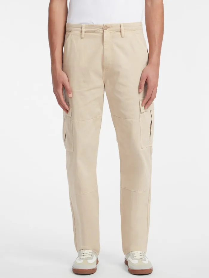 GUESS Pants and Shorts Cargo Chinos Black 8211 Men