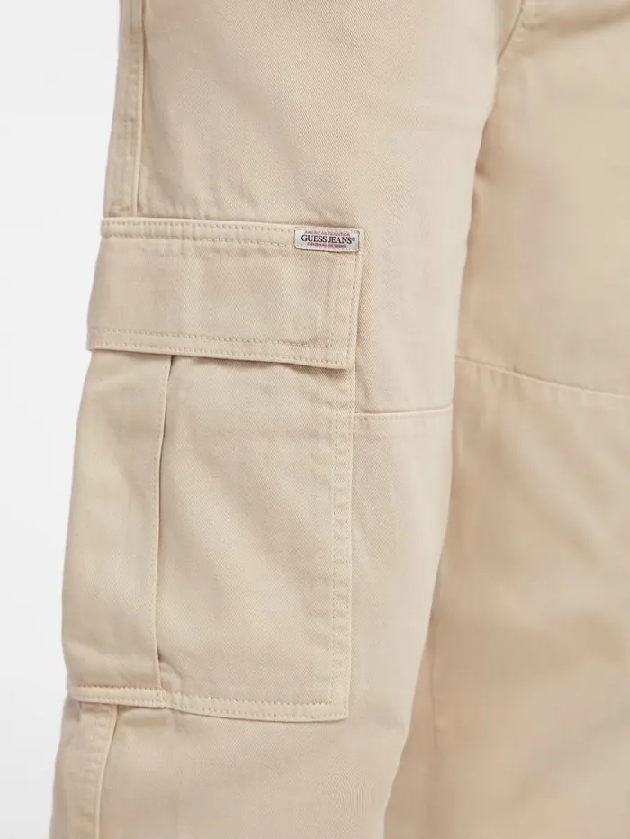 GUESS Pants and Shorts Cargo Chinos Black 8211 Men