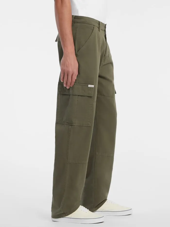 GUESS Pants and Shorts Cargo Chinos Black 8211 Men