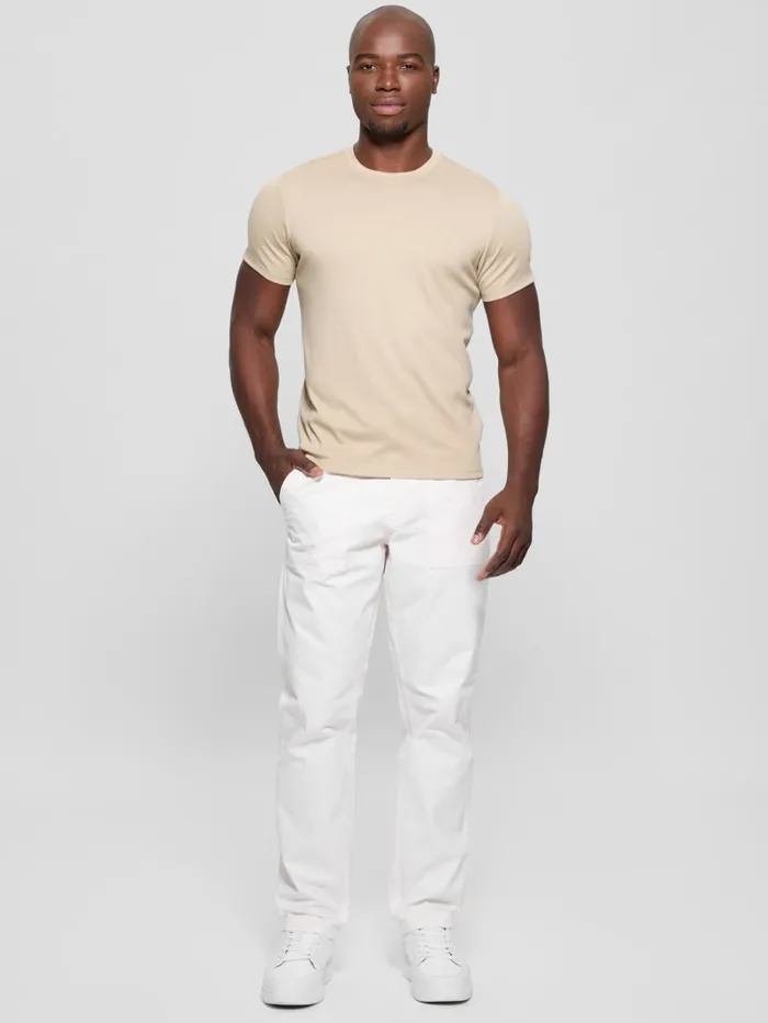 GUESS Pants and Shorts Porto Canvas Pants Beige 8211 Men