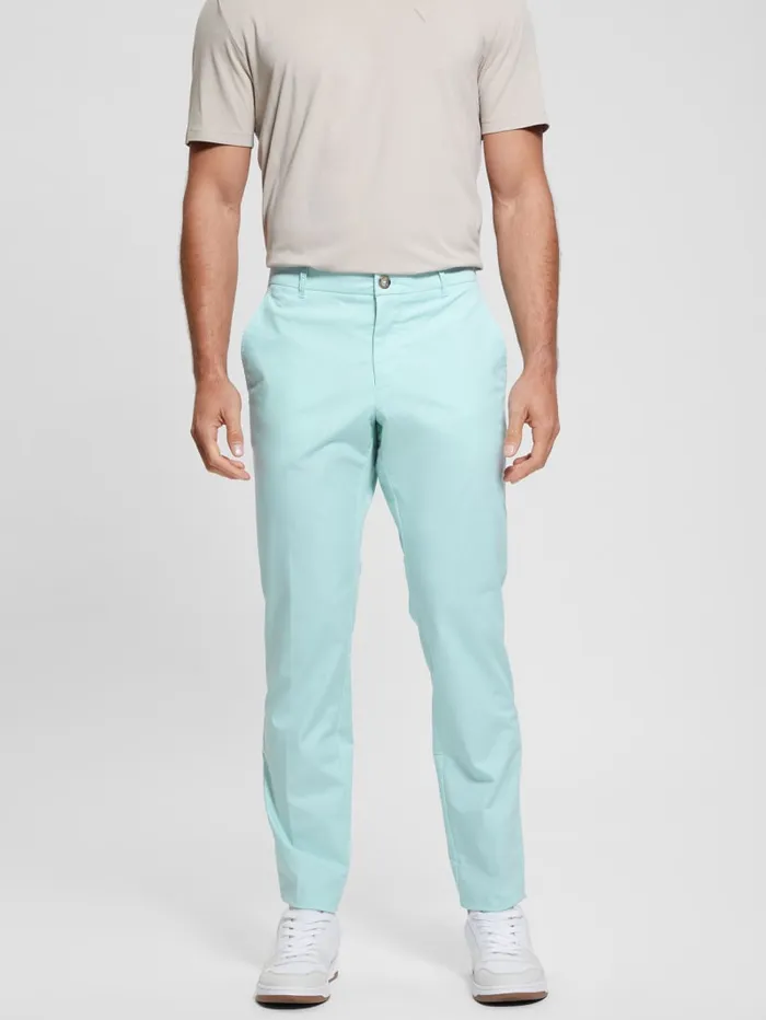 GUESS Sale Myron Dress Pants Turquoise 8211 Men