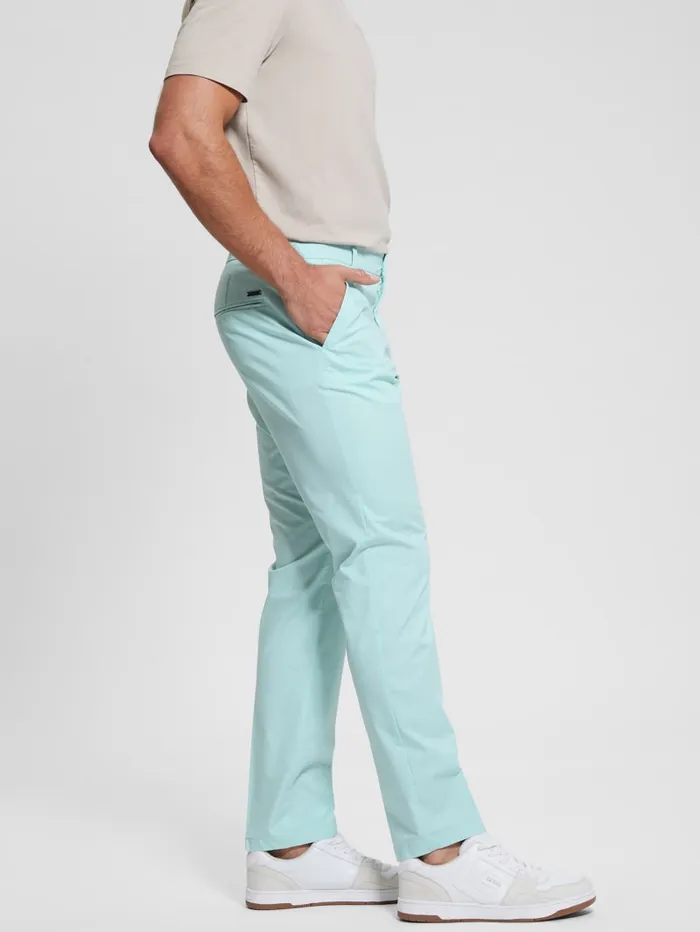 GUESS Sale Myron Dress Pants Turquoise 8211 Men