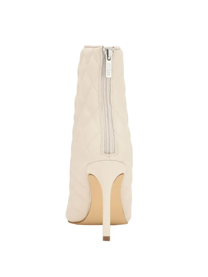 GUESS Sale Simoney ZipUp Booties White 8211 Women