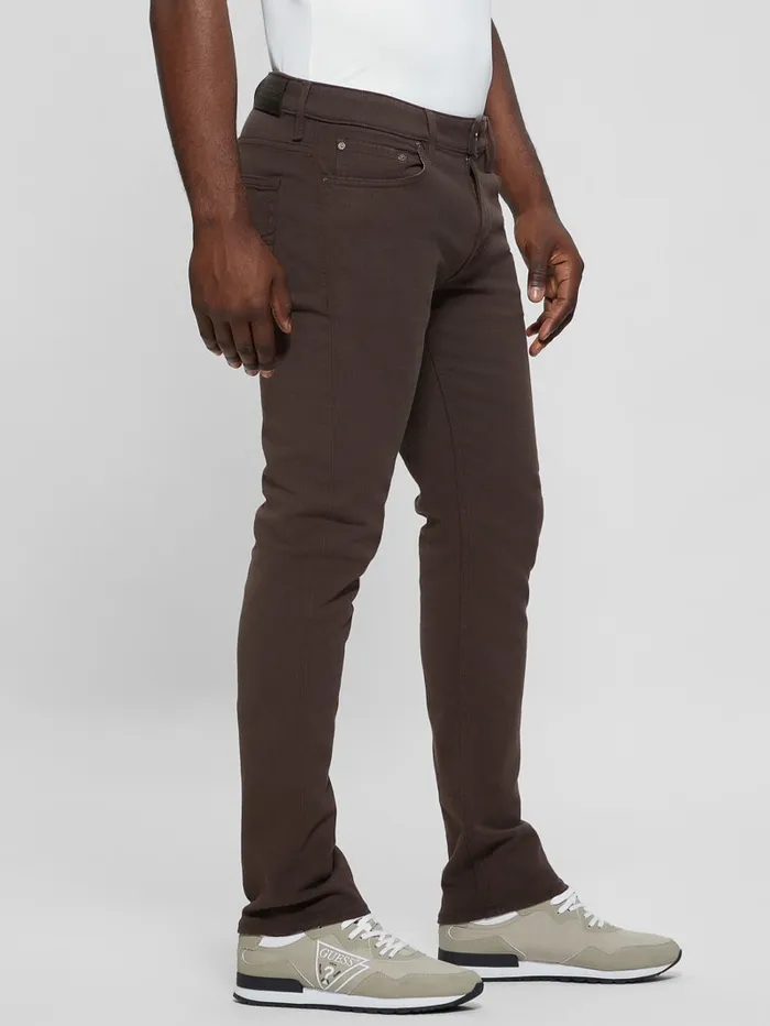 GUESS Sale Slim Tapered Pants Brown 8211 Men