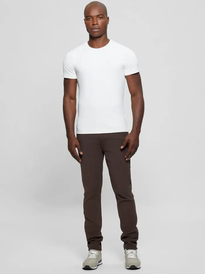 GUESS Sale Slim Tapered Pants Brown 8211 Men