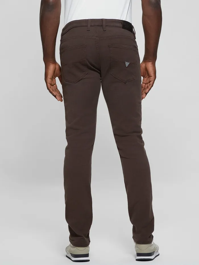 GUESS Sale Slim Tapered Pants Brown 8211 Men