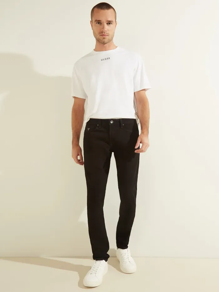 GUESS Sale Tapered Jeans Black 8211 Men