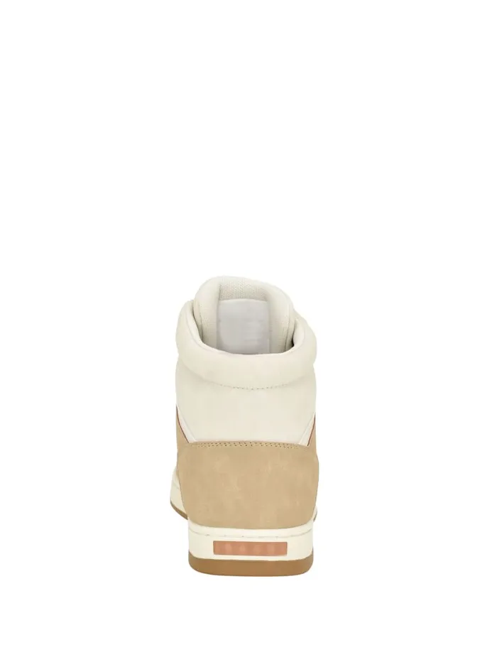 GUESS Sale Tubulo Triangle HighTop Sneakers Brown 8211 Women