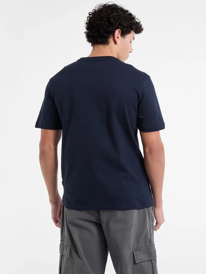 GUESS Shirts and Tees Eco Crewneck Printed Tee White 8211 Men