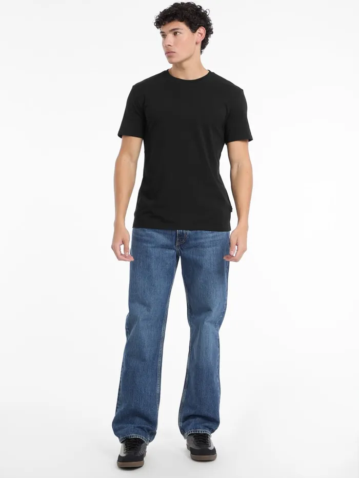 GUESS Shirts and Tees Eco Single Crewneck Tee Black 8211 Men