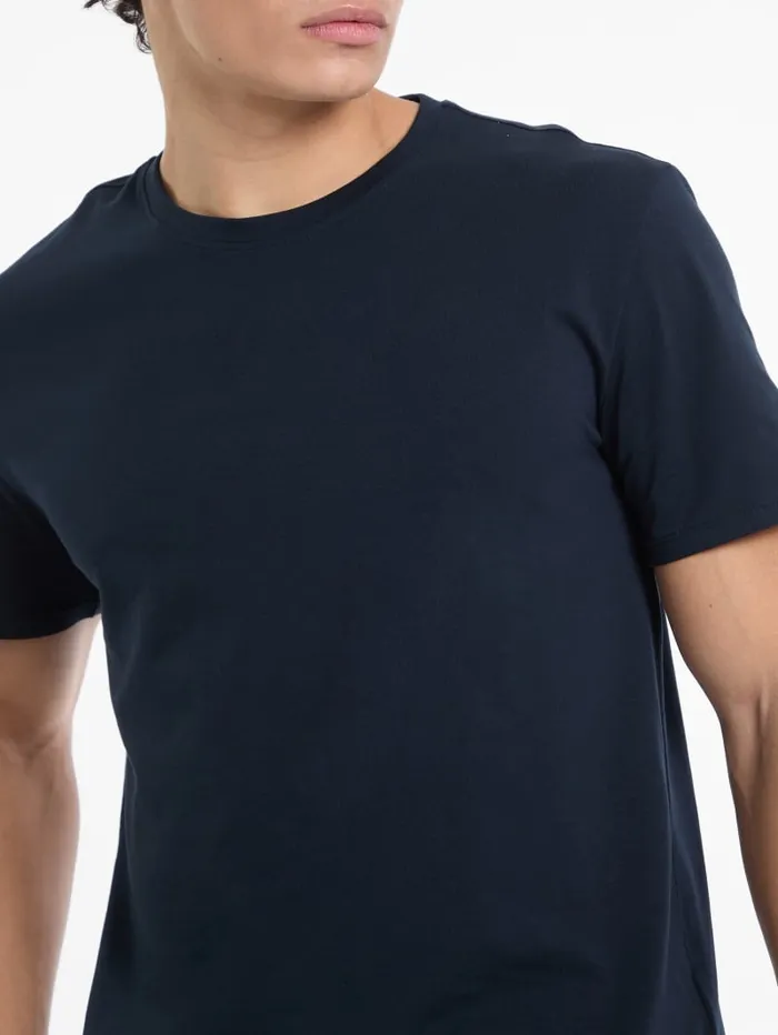 GUESS Shirts and Tees Eco Single Crewneck Tee Black 8211 Men