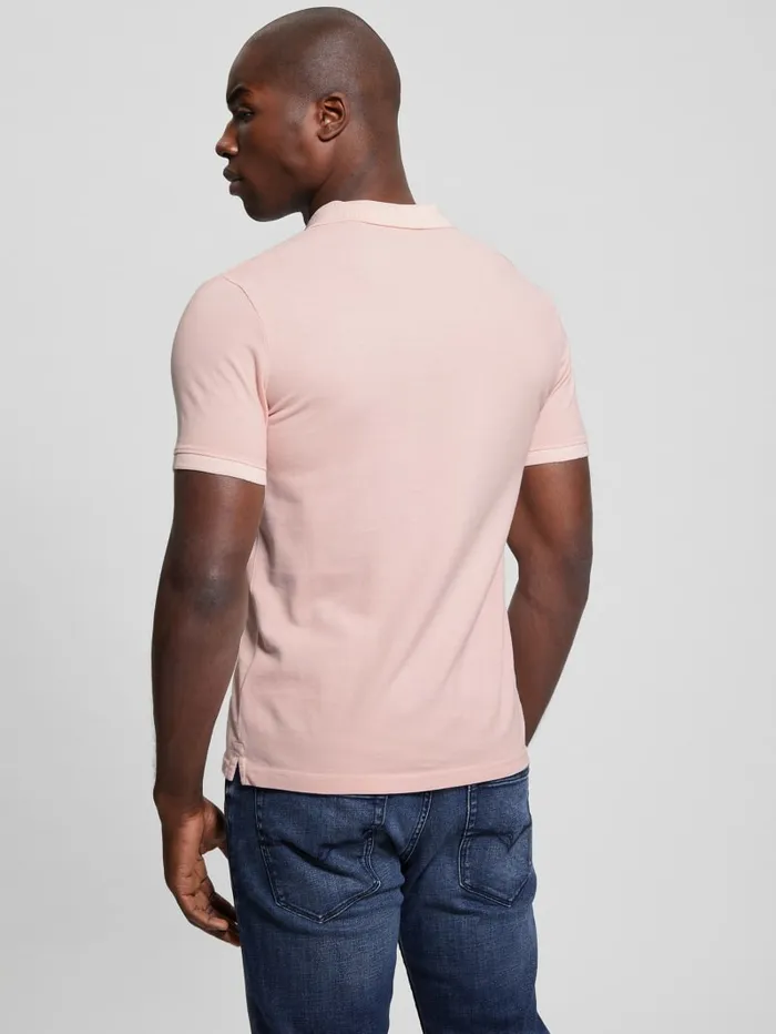 GUESS Shirts Eco Pique Polo Turquoise 8211 Men