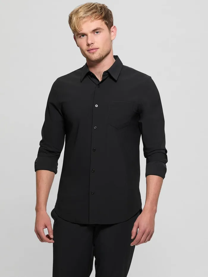 GUESS Shirts Sunset TechStretch Shirt White 8211 Men