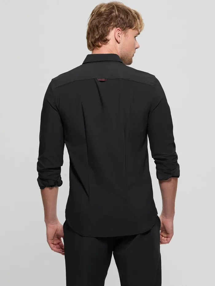 GUESS Shirts Sunset TechStretch Shirt White 8211 Men