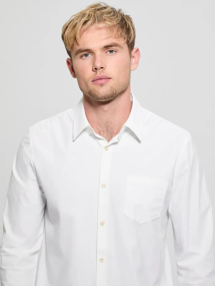 GUESS Shirts Sunset TechStretch Shirt White 8211 Men