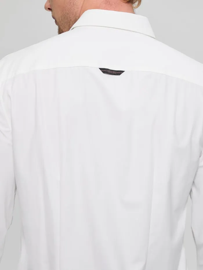 GUESS Shirts Sunset TechStretch Shirt White 8211 Men