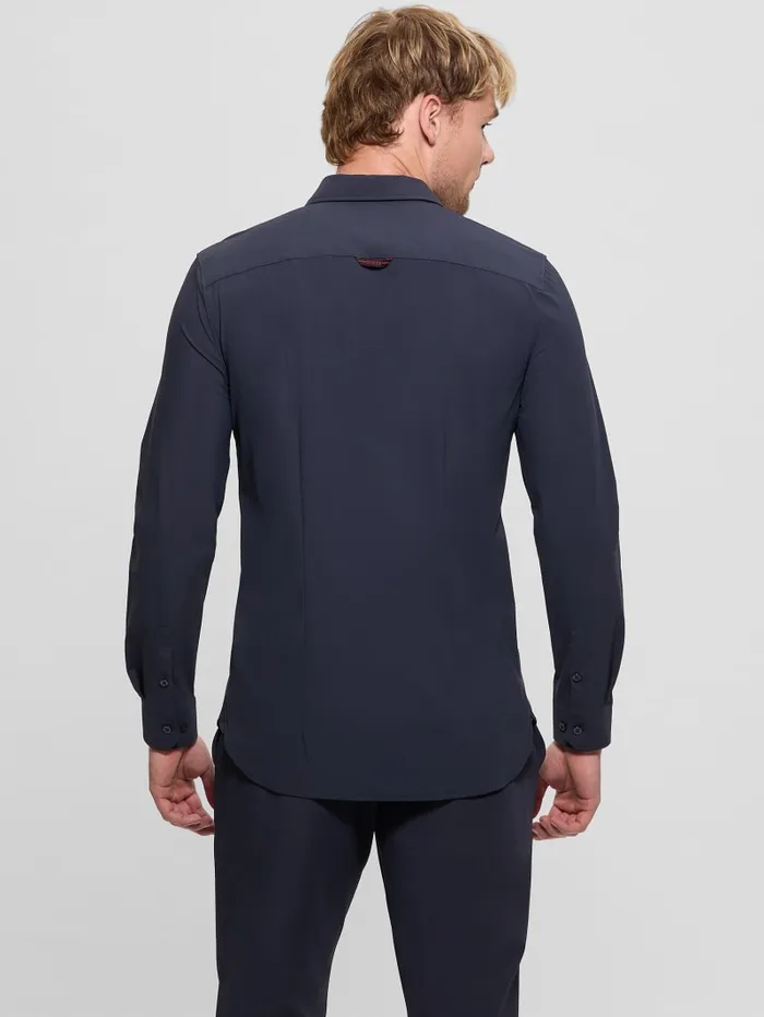 GUESS Shirts Sunset TechStretch Shirt White 8211 Men